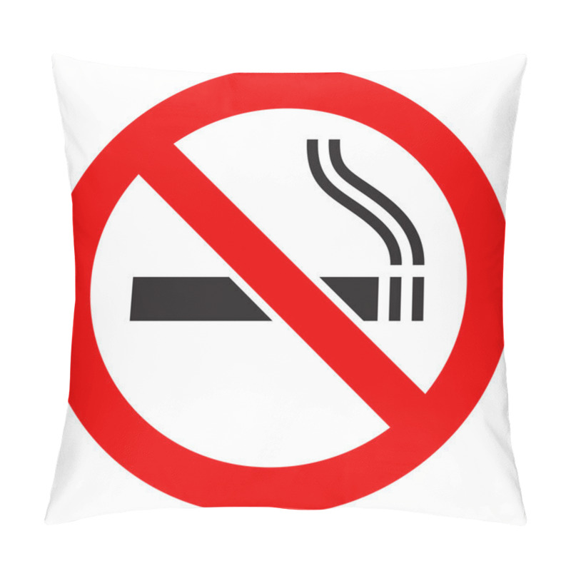 Personality  The Sign No Smoking Pillow Covers