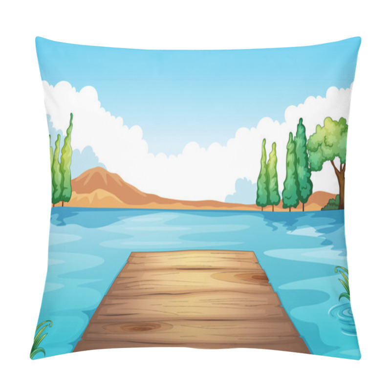 Personality  Water And Bench Pillow Covers