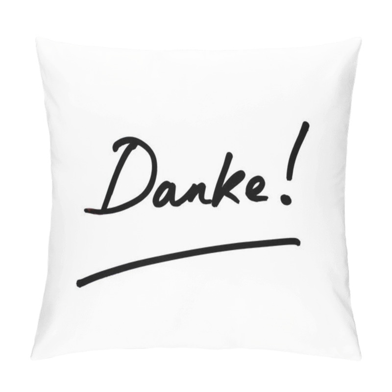 Personality  Danke! Pillow Covers