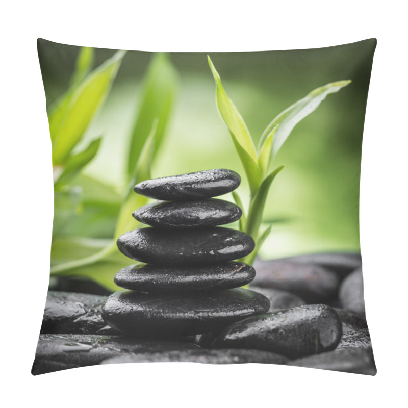 Personality  Zen Basalt Stones Pillow Covers