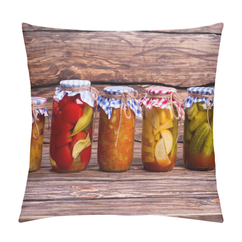 Personality  Organic Canned Vegetables. Pillow Covers