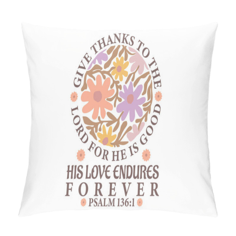 Personality  Christian Boho Abstract Flowers EPS T Shirt Design Pillow Covers