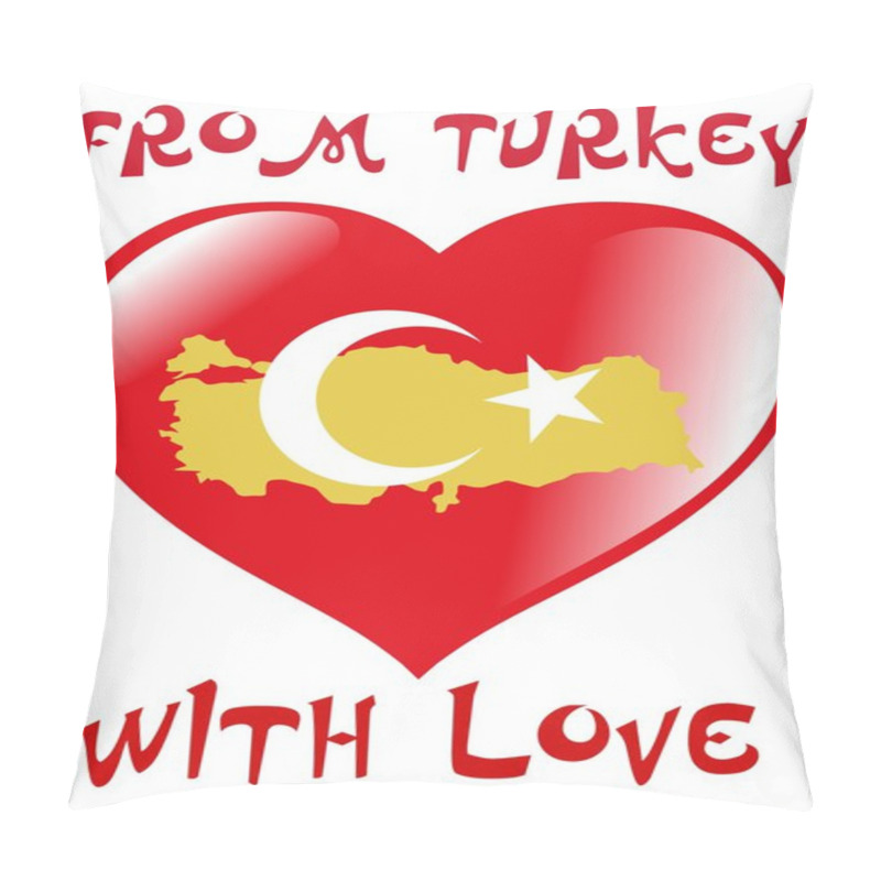 Personality  From Turkey With Love Pillow Covers