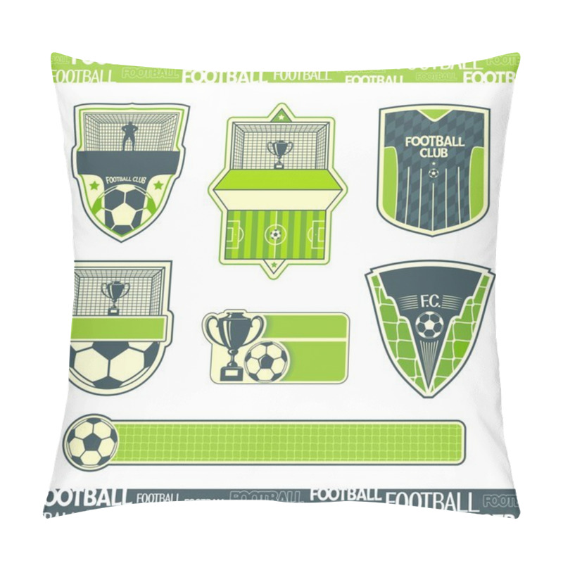 Personality  Football Symbolism Pillow Covers