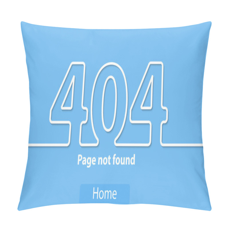 Personality  404 Not Found Pillow Covers