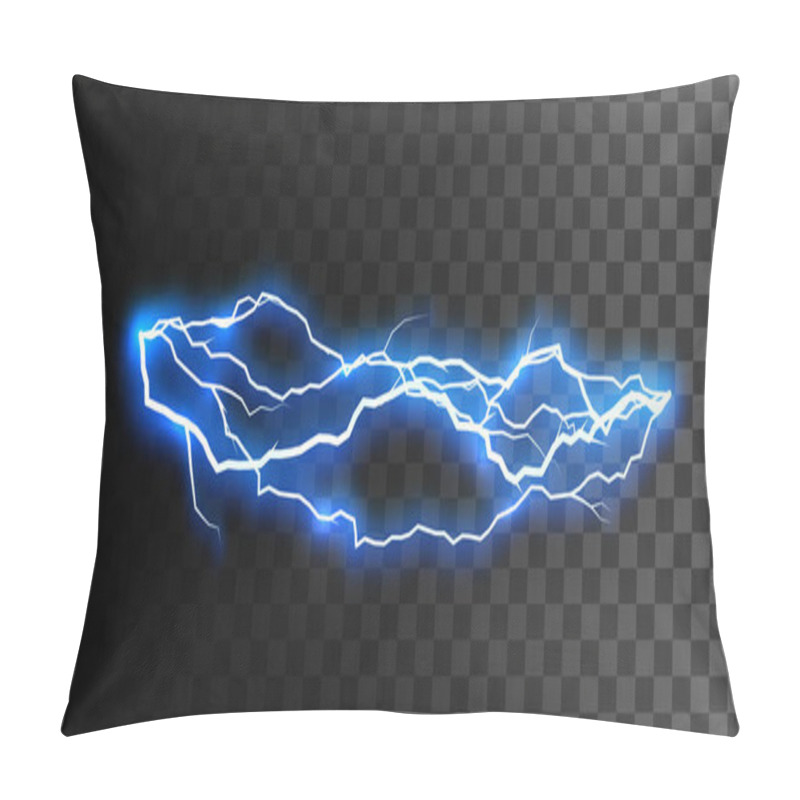 Personality  Thunderbolt Or Lightning Visual Effect For Design Pillow Covers