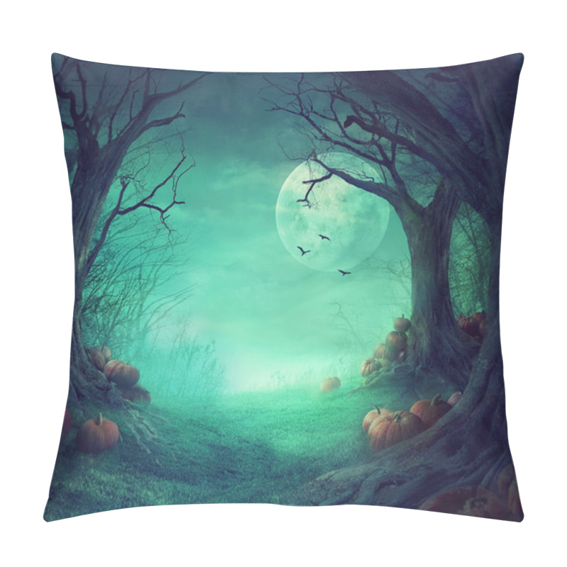 Personality  Halloween Spooky Forest Pillow Covers