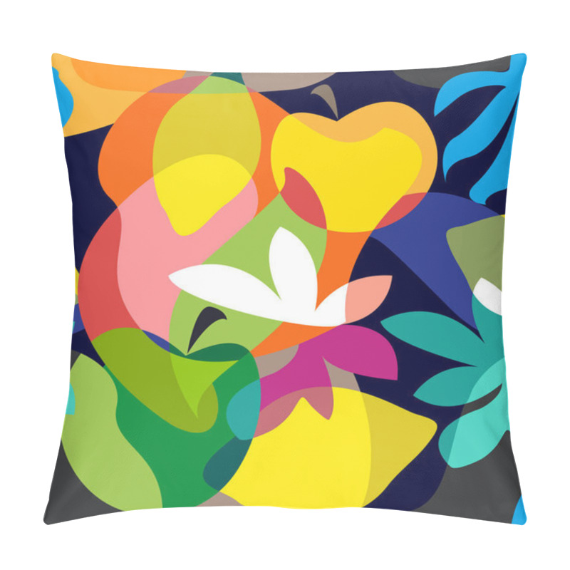 Personality  Abstract Tropical Painting. Pillow Covers