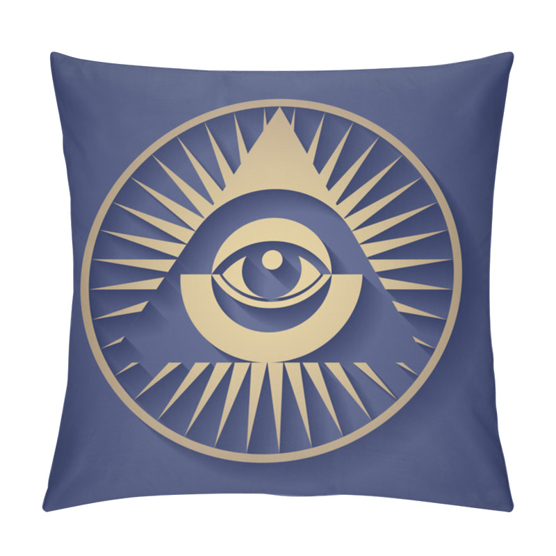 Personality  All Seeing Eye Pillow Covers