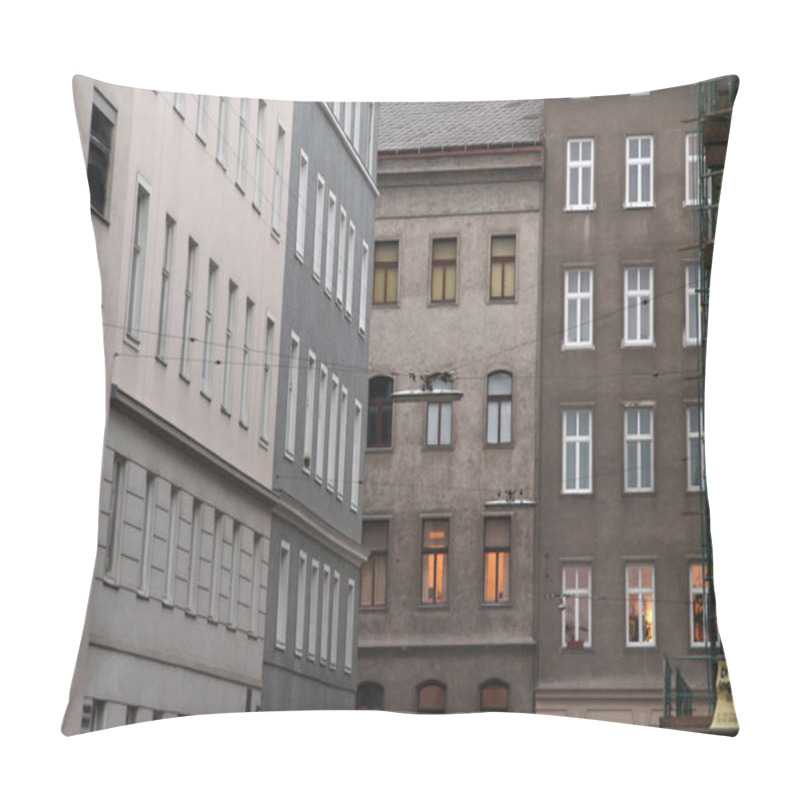 Personality  Street In The Downtown Of Vienna Pillow Covers