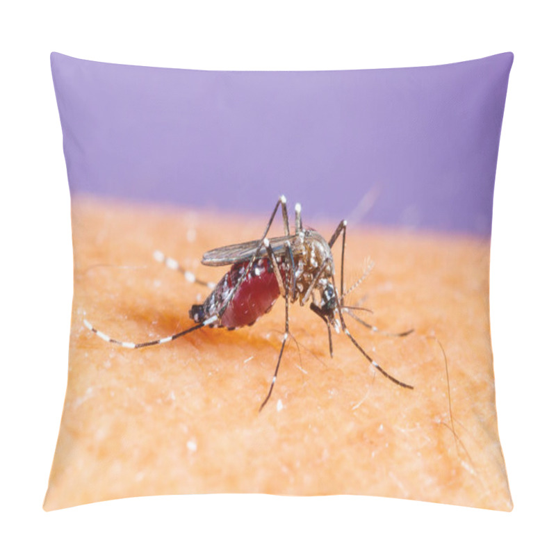 Personality  Aedes Albopictus Mosquito Pillow Covers