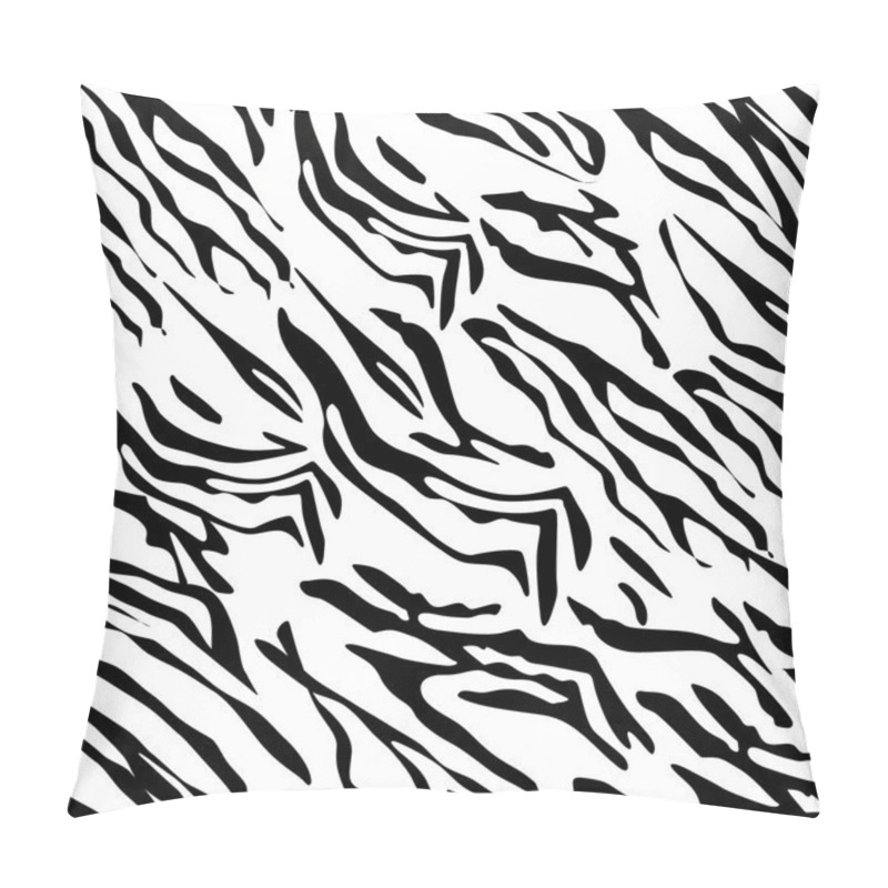 Personality  Zebra Pattern Pillow Covers