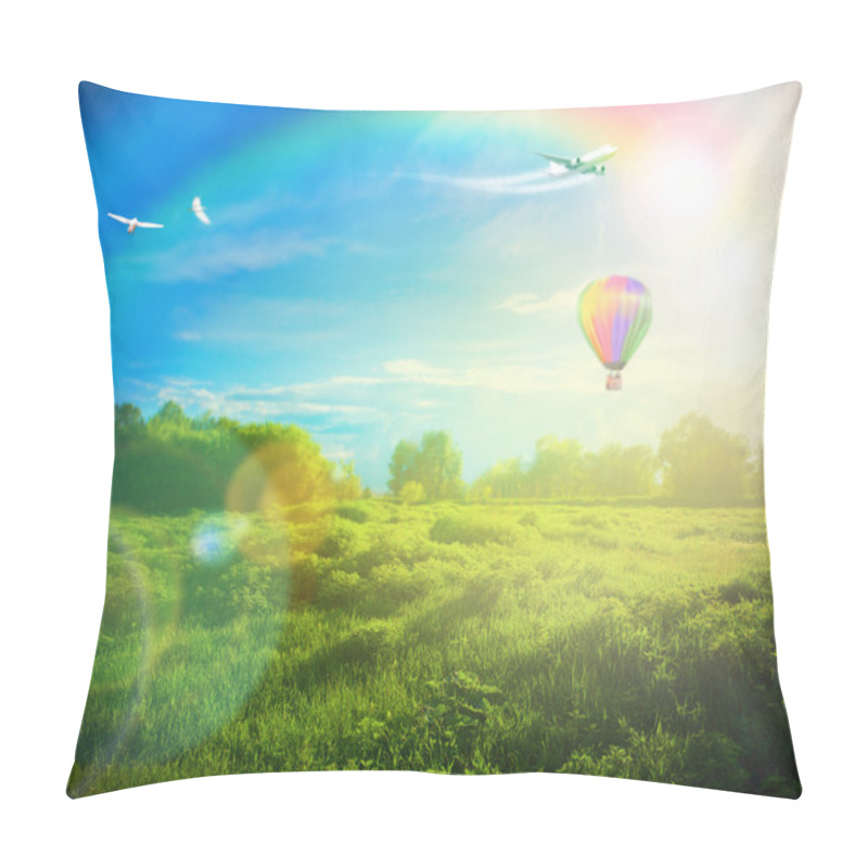 Personality  Beautiful Image Of Stunning Sunset With Atmospheric Clouds And S Pillow Covers