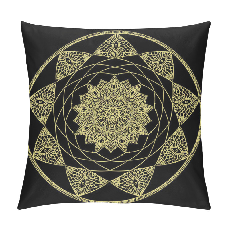 Personality  Hand-drawn Mandala/dreamcatcher Pillow Covers