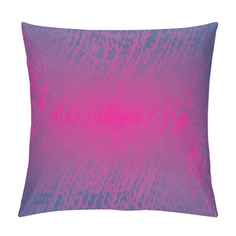 Personality  Purple Blue Neon Abstract Shining Background With Iridescent Glowing Lines Pillow Covers