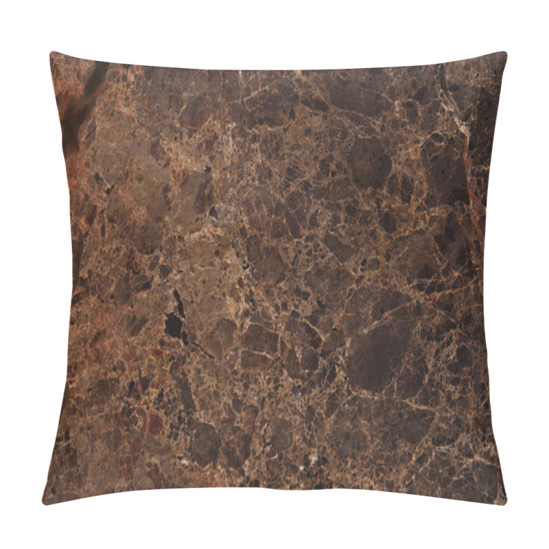 Personality  Abstract Brown Marble Material Background Pillow Covers