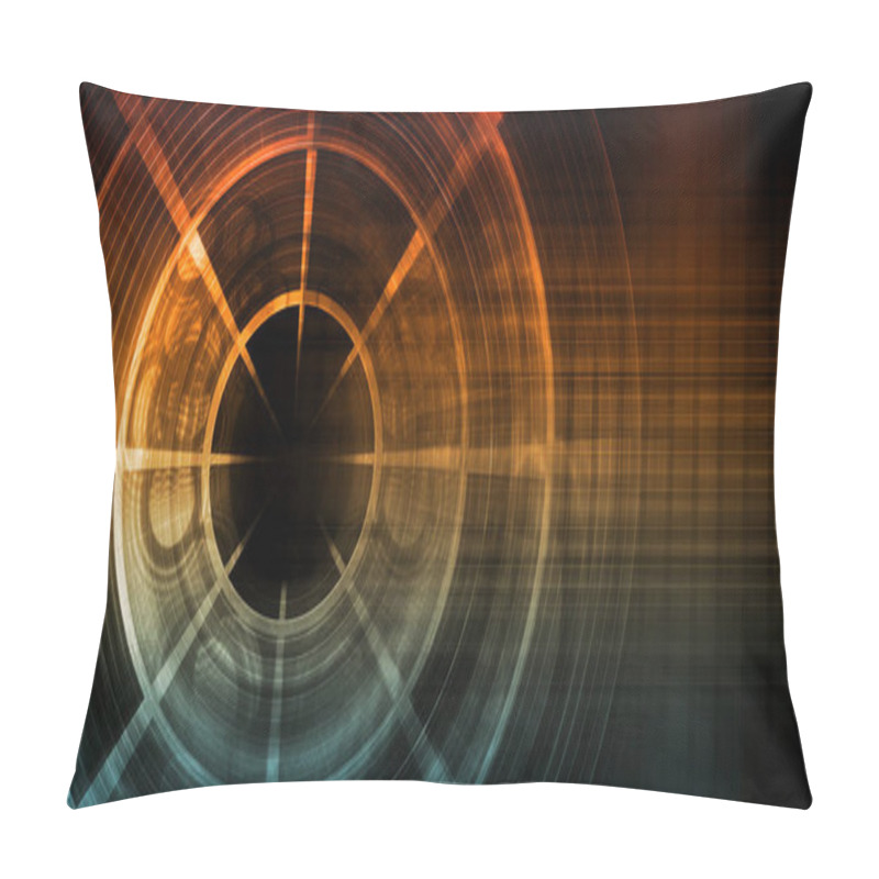 Personality  Medical Technology And Healthcare Software Solutions Background Pillow Covers