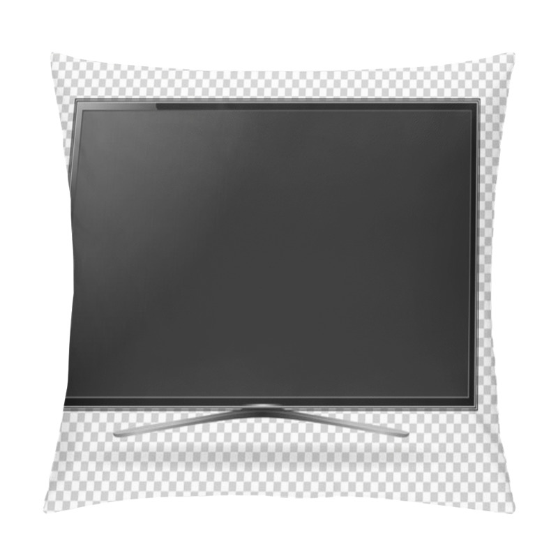 Personality  TV Screen Flat Lcd Led Vector Illustration Pillow Covers