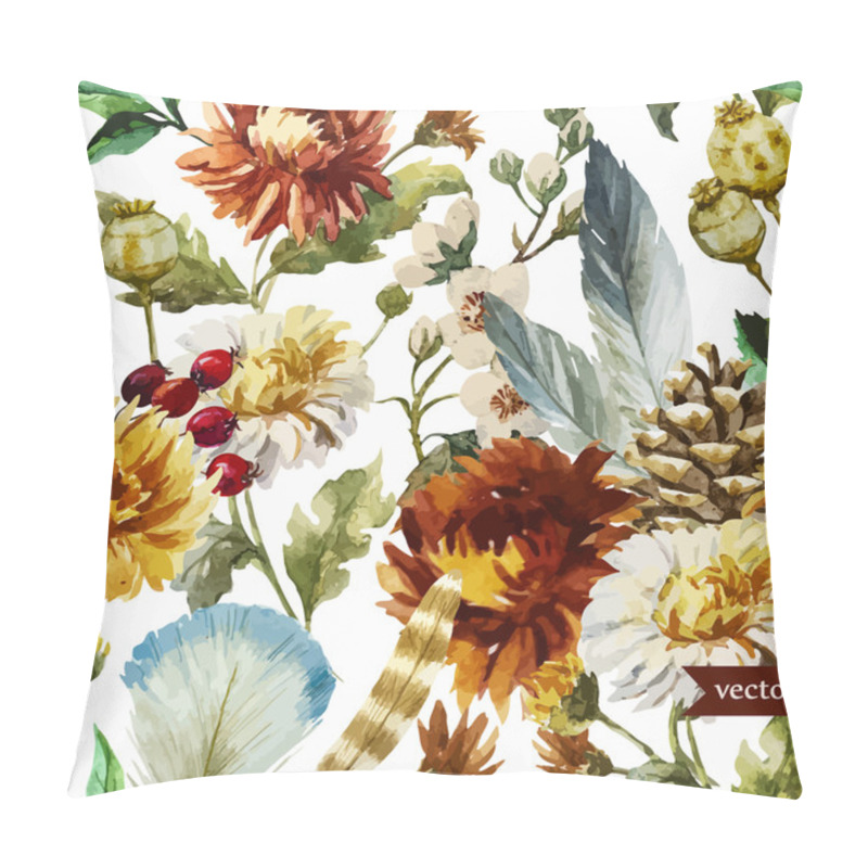 Personality  Boho Flowers Pillow Covers