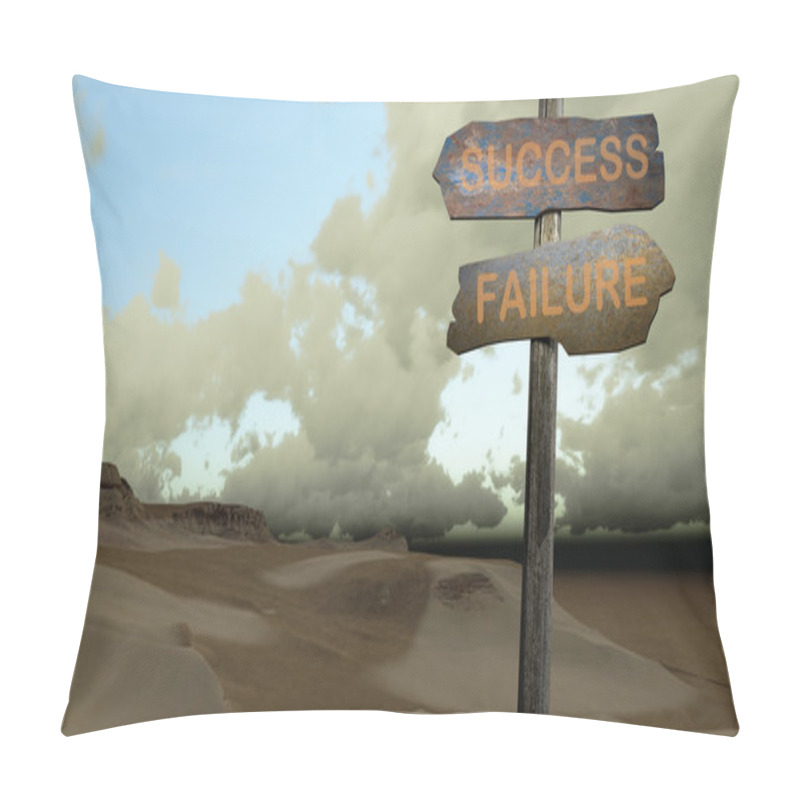 Personality  SUCCESS-FAILURE Pillow Covers