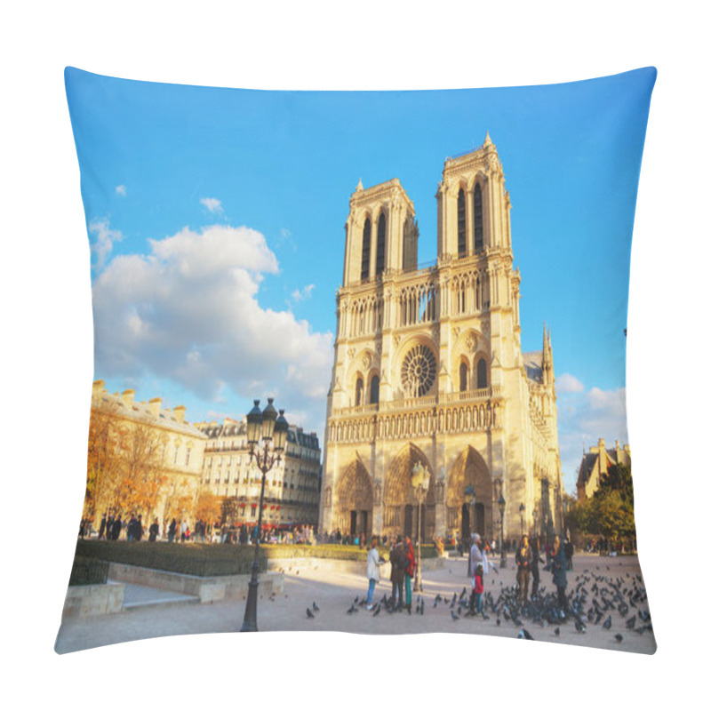 Personality  Notre Dame De Paris Cathedral Pillow Covers