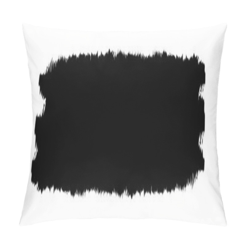 Personality  Stripe Brush Marks, Stain Ink, Hand Drawn Paint, Artistic Brush Pillow Covers