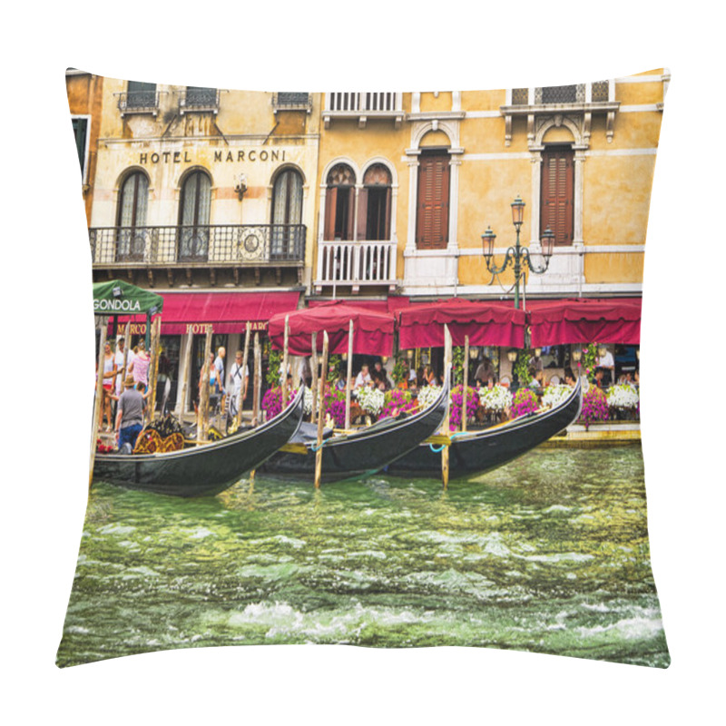 Personality  Venice Known As La Serenissima In Northern Italy Is A Magical Place Pillow Covers