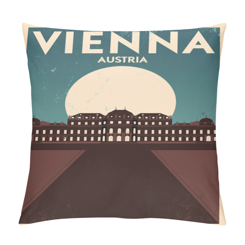 Personality  Vienna City Poster Pillow Covers