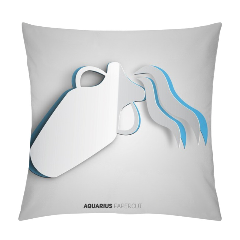 Personality  Aquarius Zodiac Sign Pillow Covers