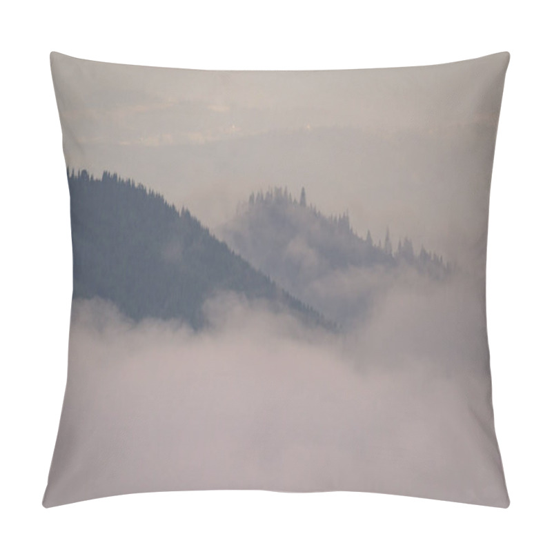 Personality  Dawn In The Carpathian Mountains Pillow Covers