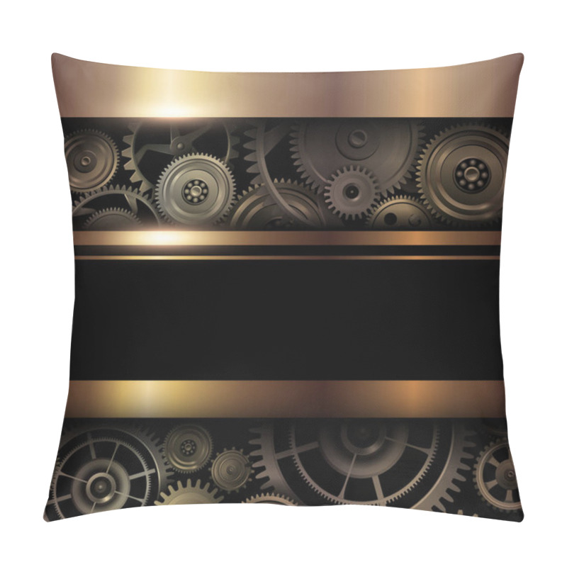 Personality  Background Metallic 3D Pillow Covers