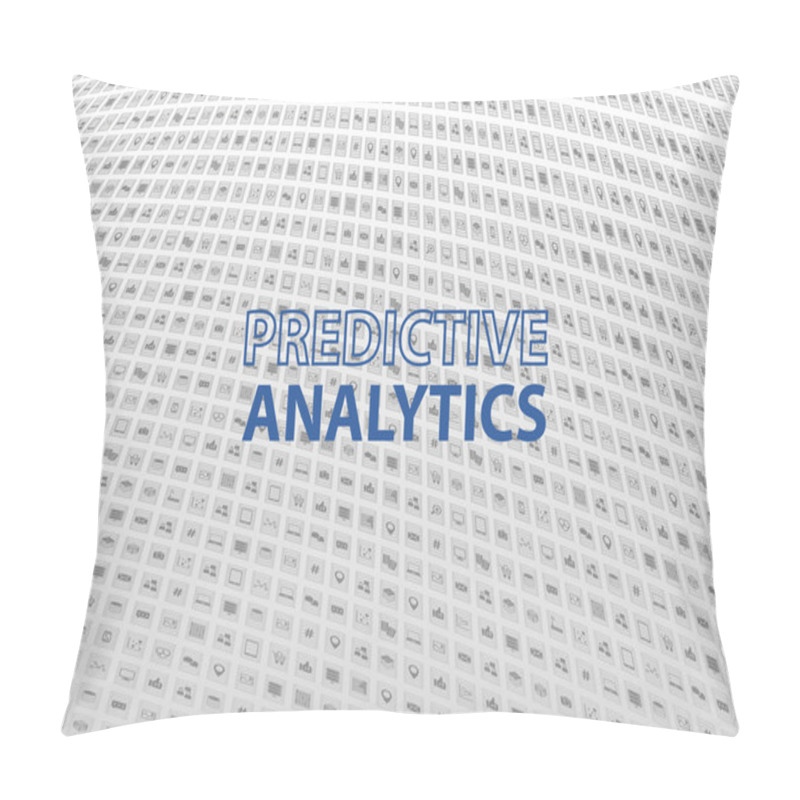 Personality  Predictive Analytics Concept As Vector Illustration Pillow Covers