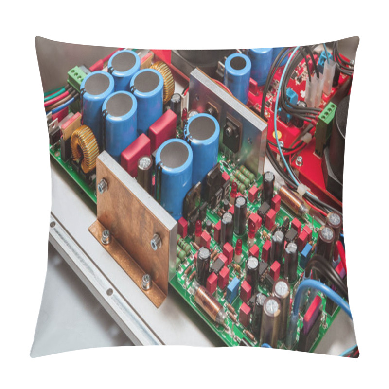 Personality  Closeup View Of Electronic Circuit Board Pillow Covers