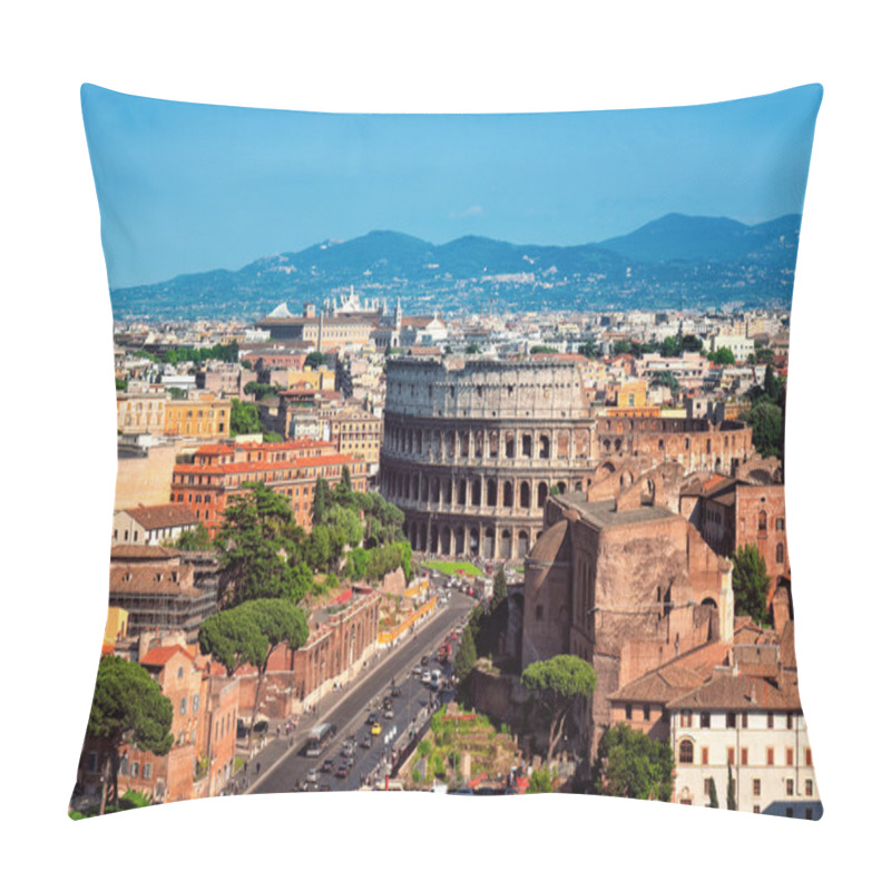 Personality  Colosseum, Rome - Italy Pillow Covers