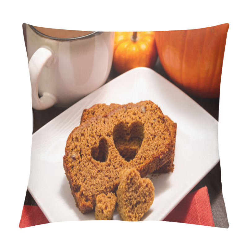 Personality  Pumpkin Bread Pillow Covers