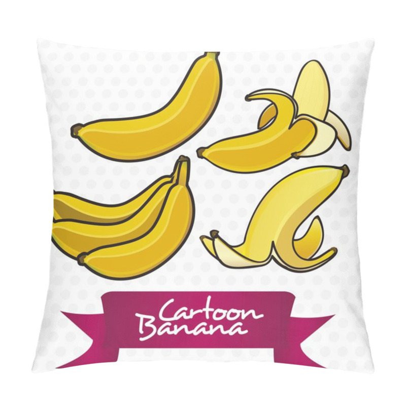 Personality  Bananas Cartoon Pillow Covers