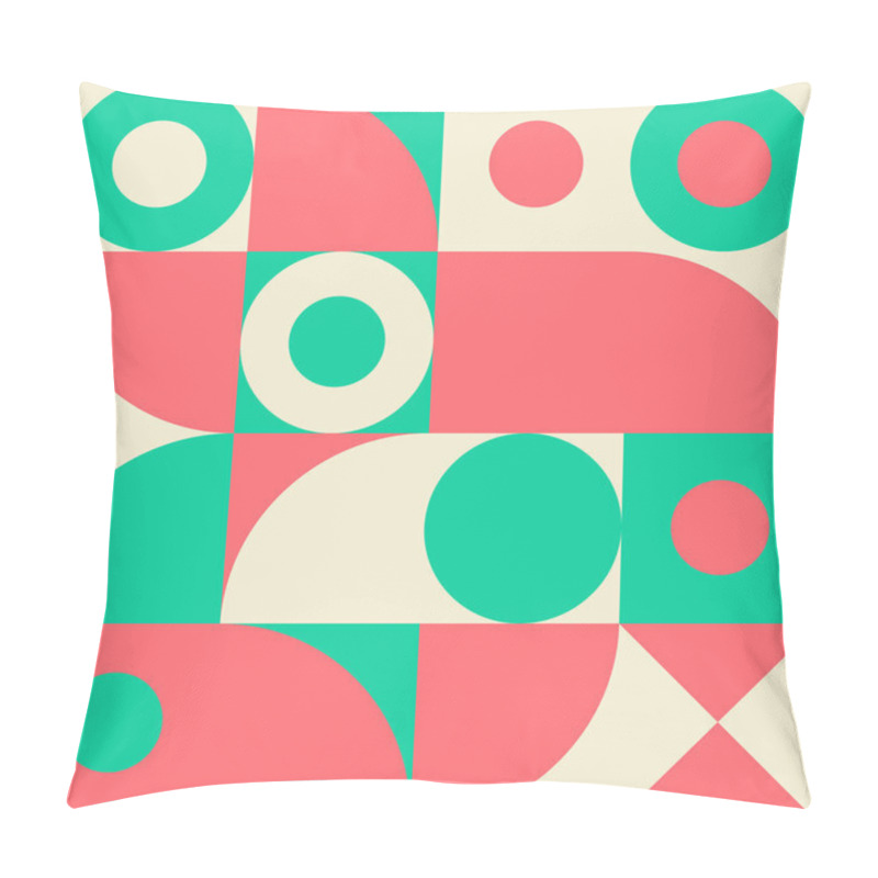 Personality  Minimalist Background Seamless Pattern With Simple Shape Pillow Covers