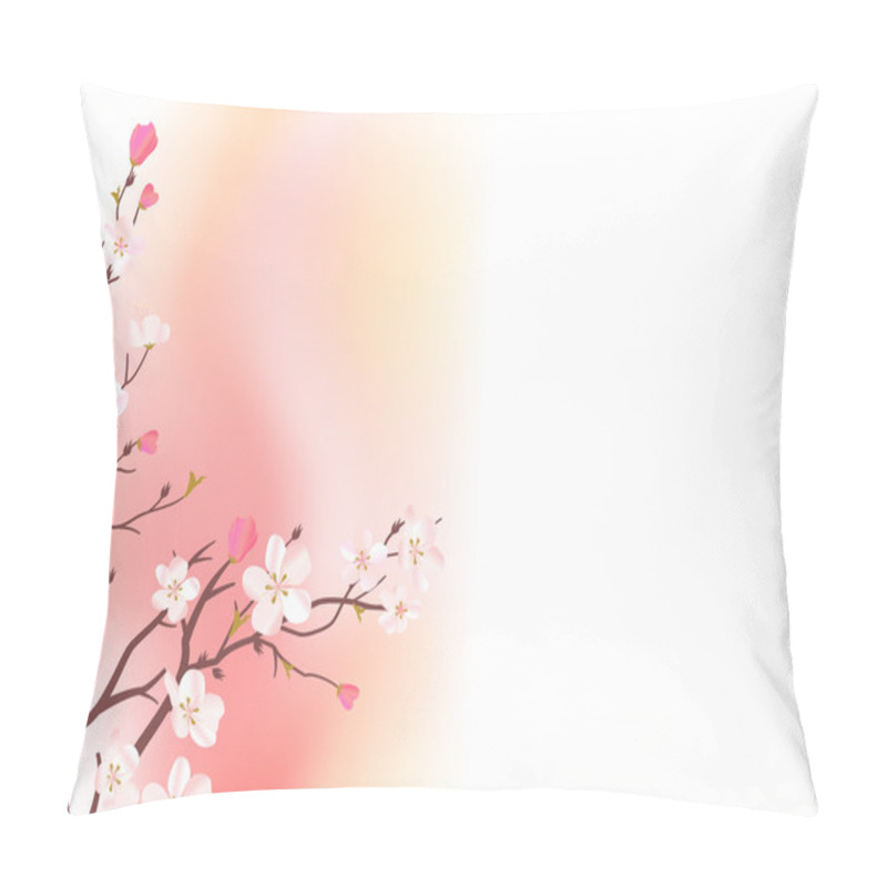 Personality  Blossoming Tree. Pillow Covers