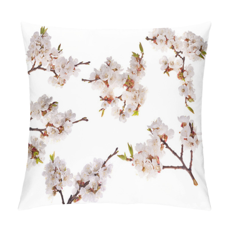 Personality  Six Cherry-tree Branches With Lot Of Flowers Pillow Covers