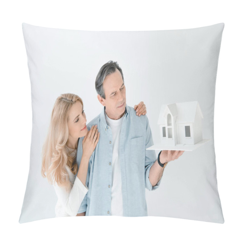 Personality  Couple With House Model Pillow Covers