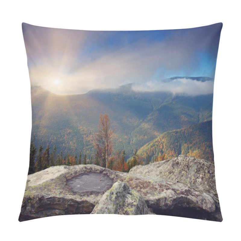 Personality  Autumn Mountains Pillow Covers