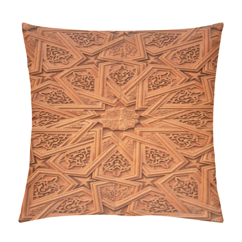 Personality  Gringe Background With Oriental Ornaments Pillow Covers