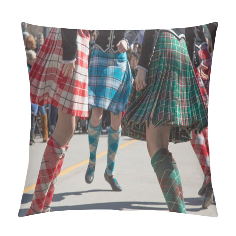 Personality  Teens Scottish Skirts Dancing Outdoor Pillow Covers