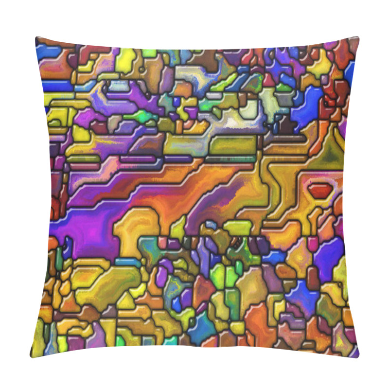 Personality  Conceptual Pattern Background Pillow Covers