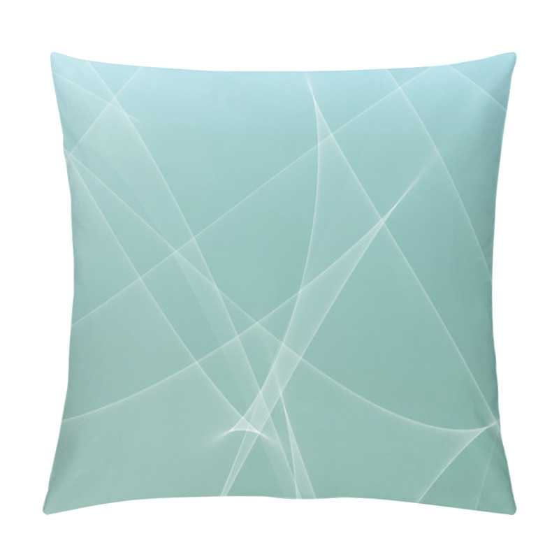 Personality  Soothing Abstract Glowing Lines Background Pillow Covers