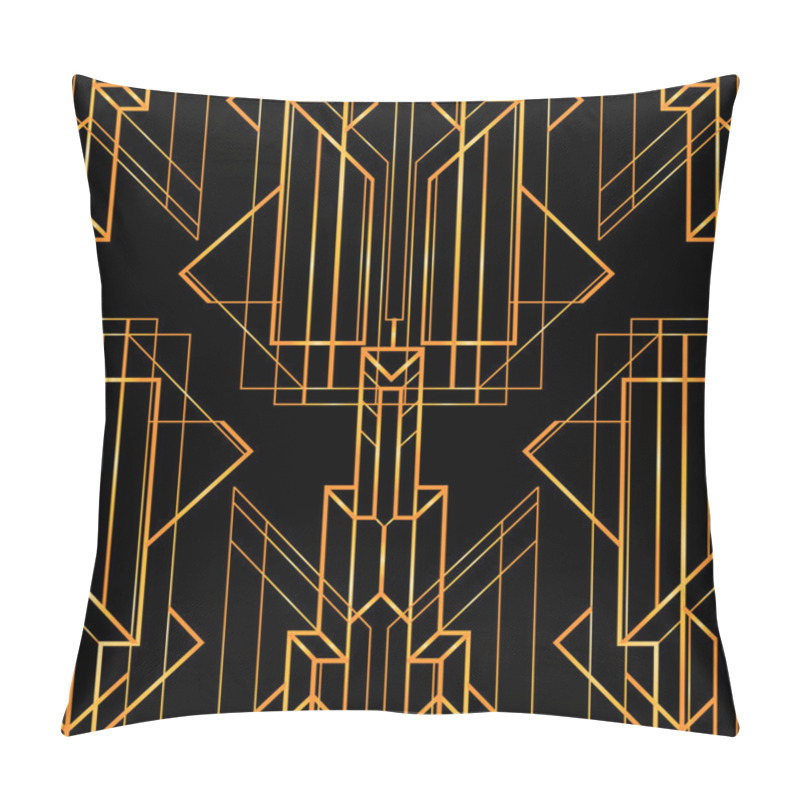 Personality  Art Deco Geometric Retro Pattern Pillow Covers