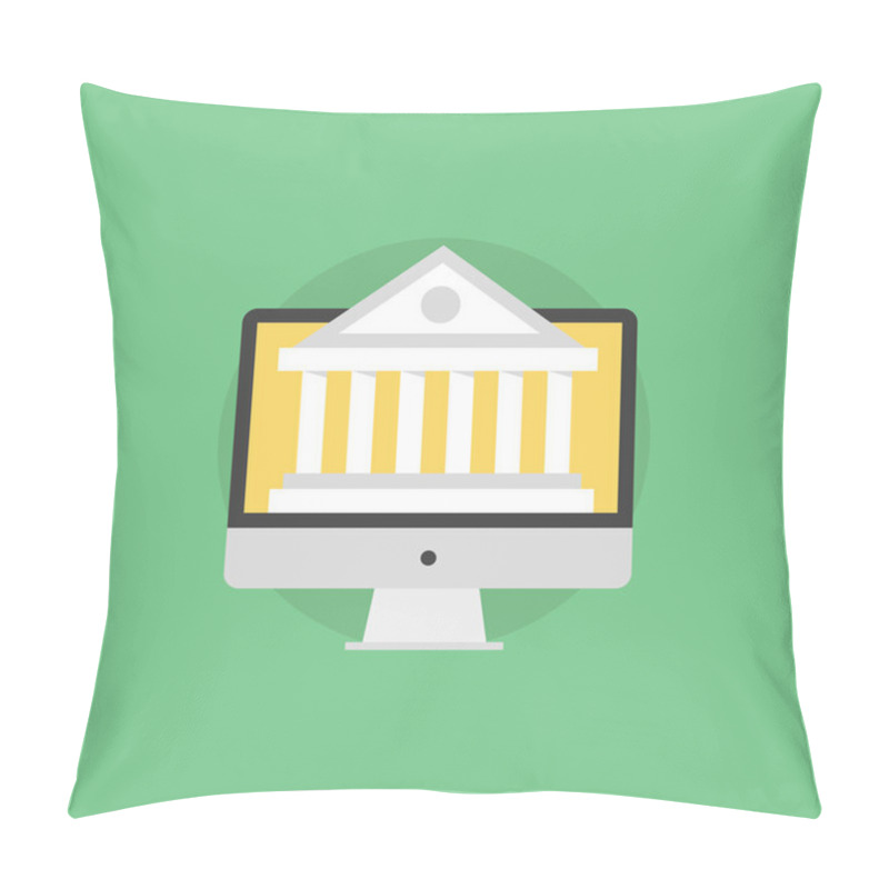 Personality  Web Banking  Icon Pillow Covers