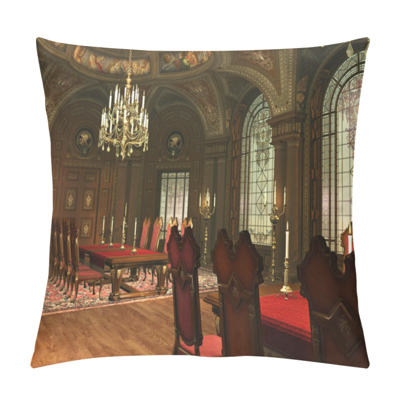 Personality  The Old Fashioned Dining Hall Pillow Covers