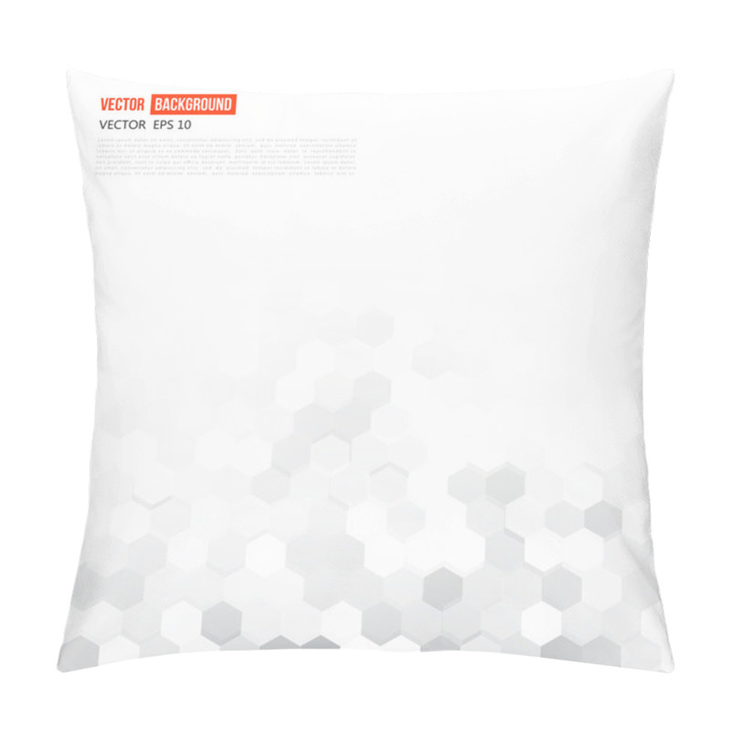 Personality  Vector Abstract 3d Hexagonal.  Pillow Covers