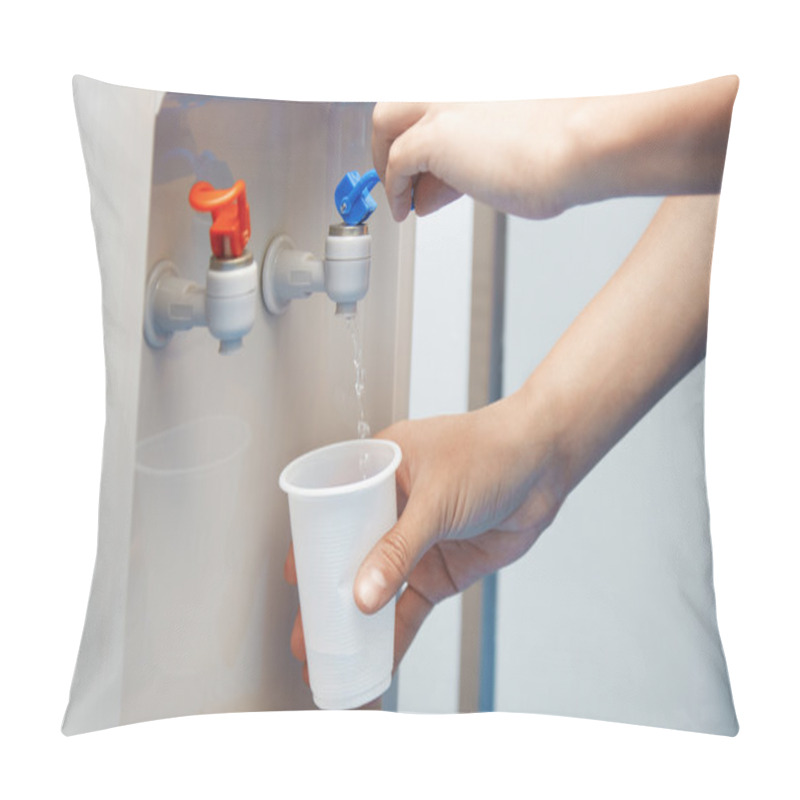 Personality  Drinking Purified Water Pillow Covers